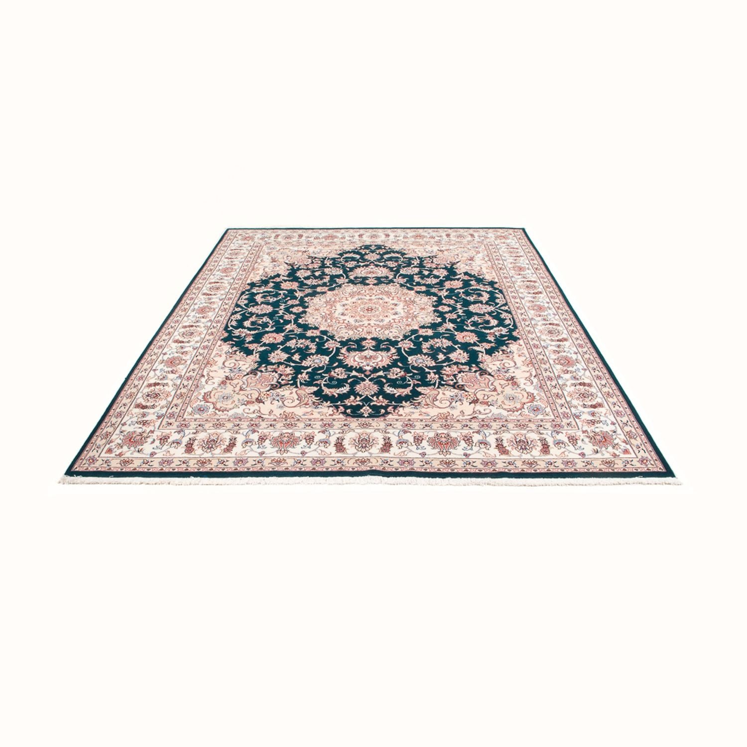 Tappeto Persero - Tabriz - Reale - 251 x 195 cm - verde