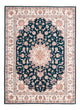 Tappeto Persero - Tabriz - Reale - 235 x 168 cm - verde scuro
