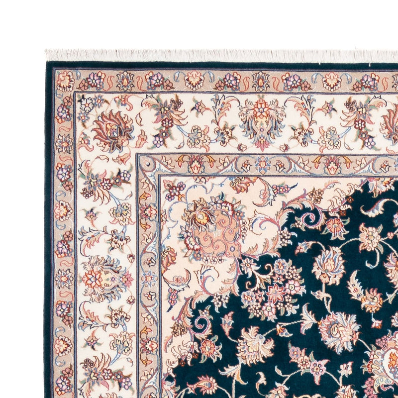 Tappeto Persero - Tabriz - Reale - 235 x 168 cm - verde scuro