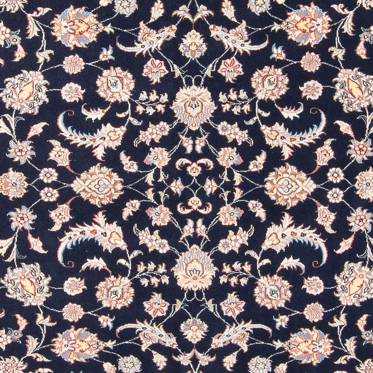 Tappeto Persero - Tabriz - Reale - 196 x 150 cm - blu scuro