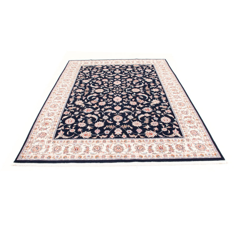 Tappeto Persero - Tabriz - Reale - 243 x 172 cm - blu scuro