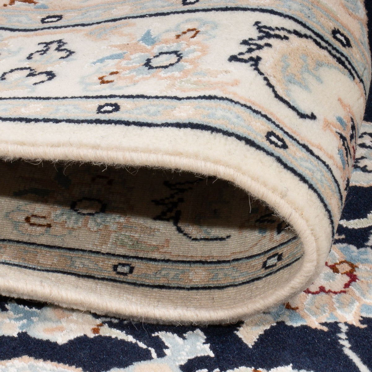 Tappeto Persero - Nain - Premio - 120 x 80 cm - blu scuro