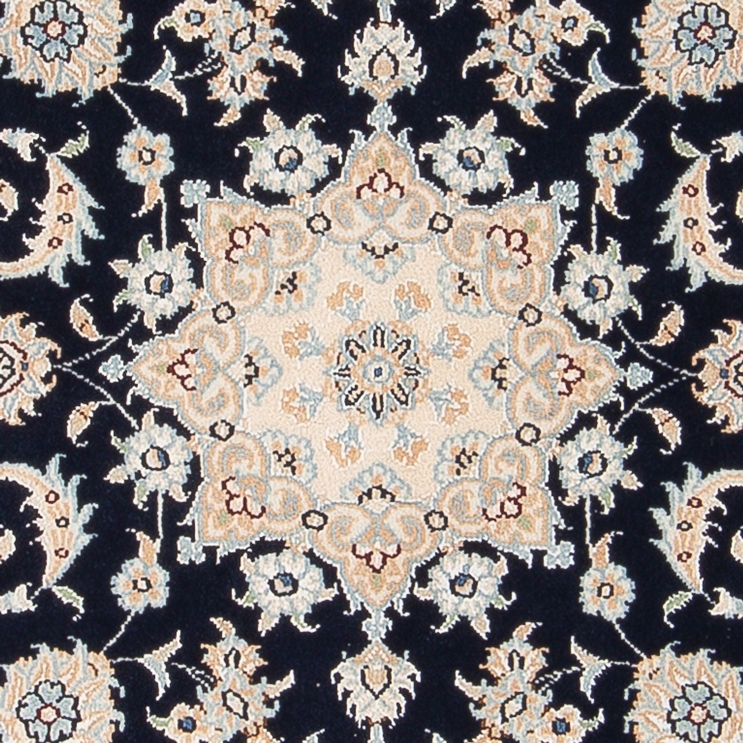 Tappeto Persero - Nain - Premio - 120 x 80 cm - blu scuro