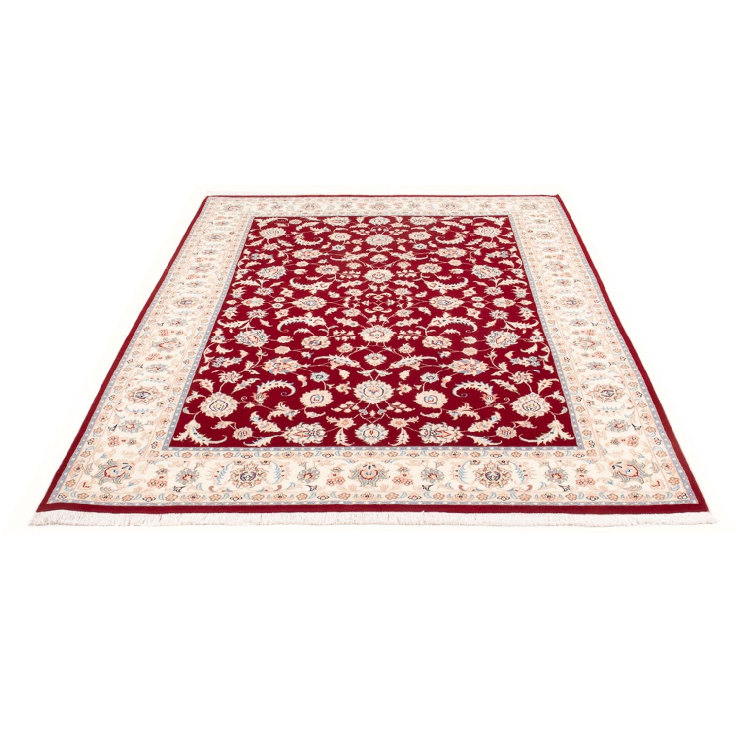 Tappeto Persero - Tabriz - Reale - 206 x 148 cm - rosso