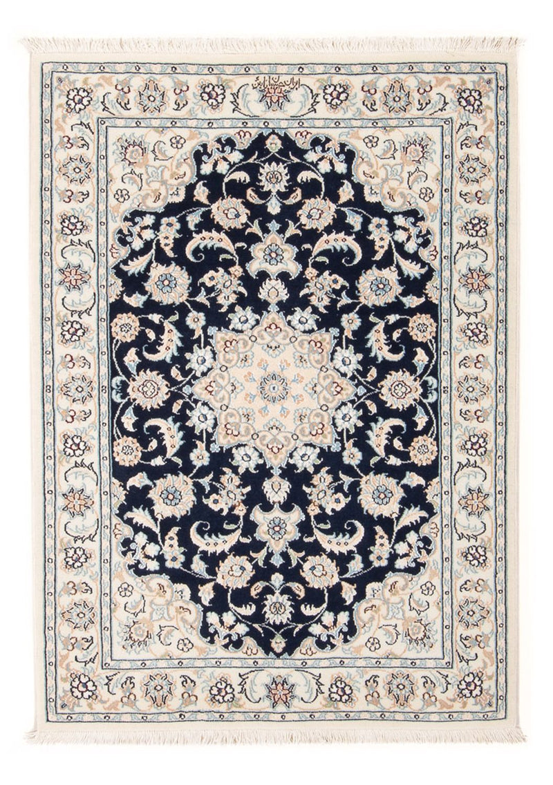Tappeto Persero - Nain - Premio - 117 x 78 cm - blu scuro