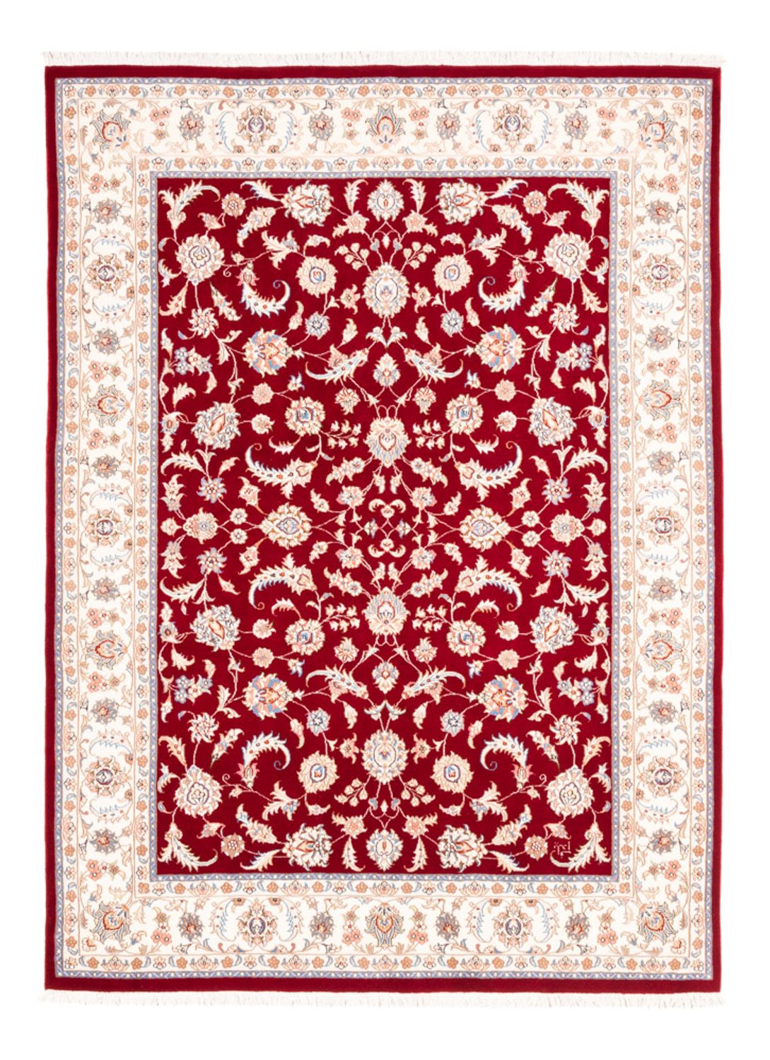 Tappeto Persero - Tabriz - 200 x 149 cm - rosso