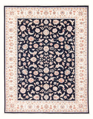 Tappeto Persero - Tabriz - Reale - 201 x 149 cm - blu scuro