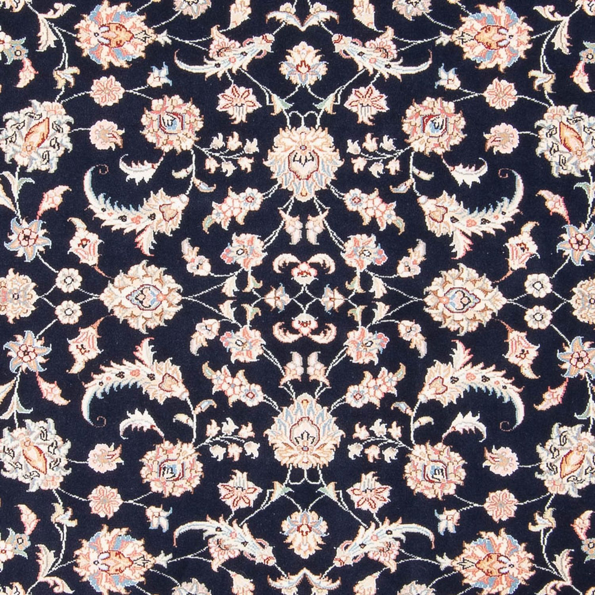 Tappeto Persero - Tabriz - Reale - 201 x 149 cm - blu scuro