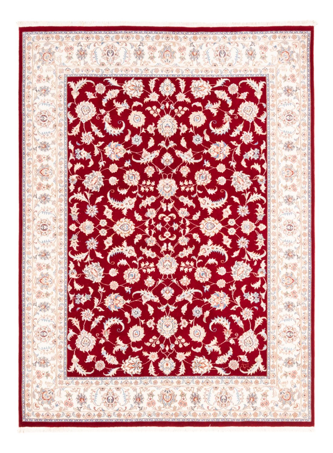 Tappeto Persero - Tabriz - 200 x 148 cm - rosso
