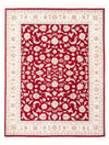 Tabriz - 50 Raj Tappeto 150x200cm - Tappeto persiano - Rettangolo / Rosso / 150 x 200 cm Rettangolo