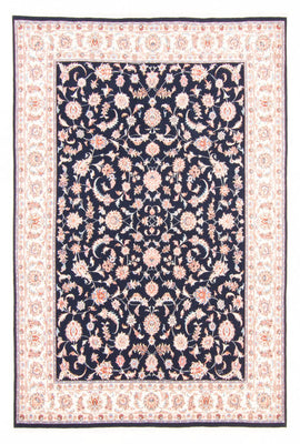 Tappeto Persero - Tabriz - Reale - 237 x 167 cm - blu scuro