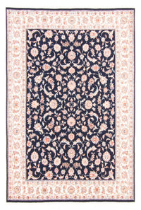 Tappeto Persero - Tabriz - Reale - 237 x 167 cm - blu scuro