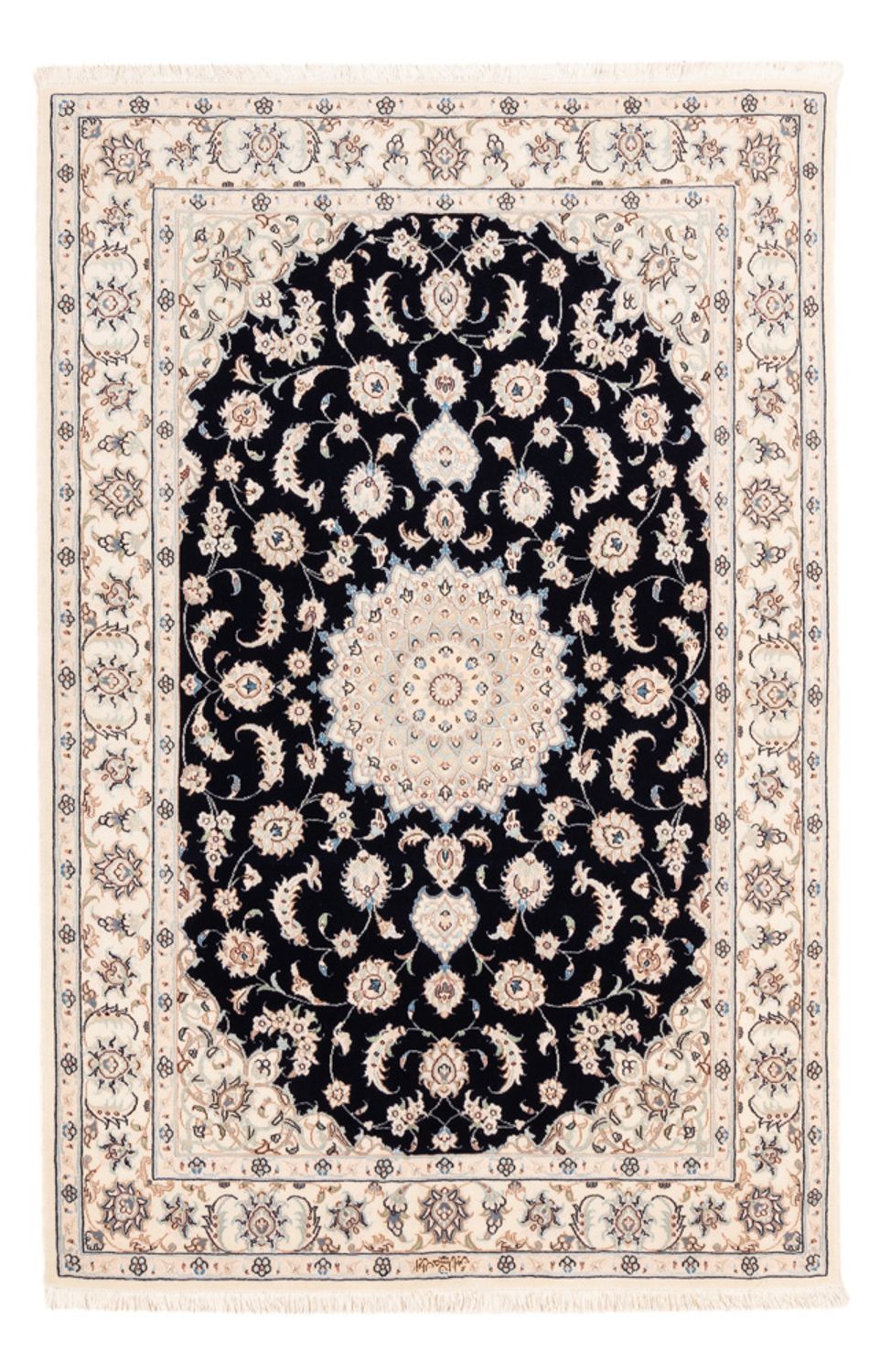 Tappeto Persero - Nain - Premio - 175 x 117 cm - blu scuro