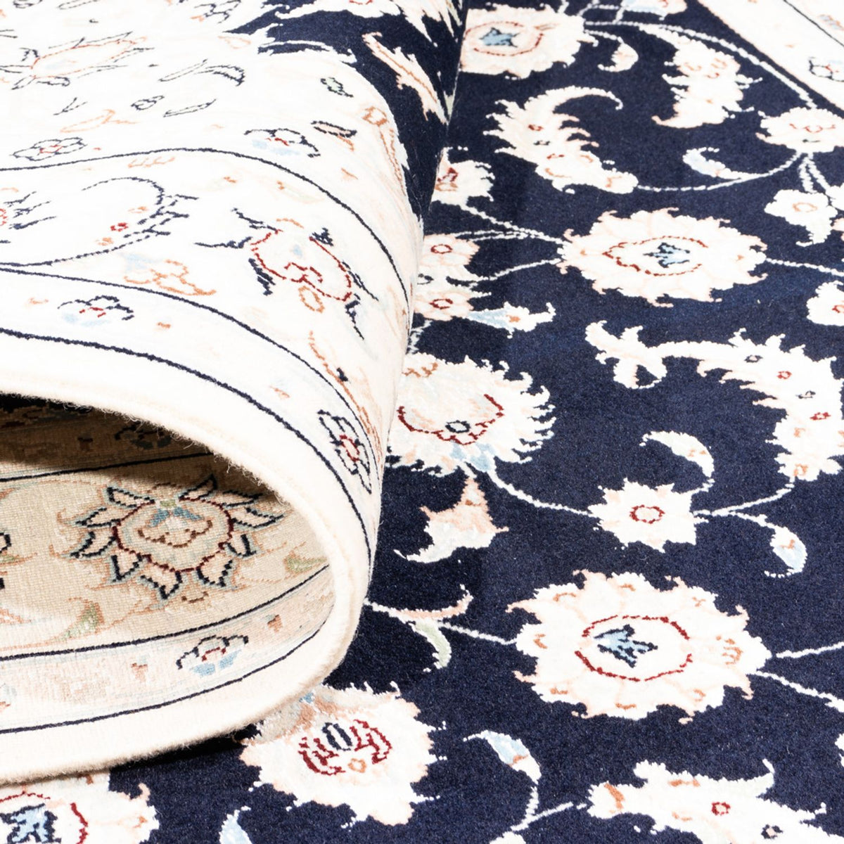 Tappeto Persero - Nain - Premio - 175 x 117 cm - blu scuro