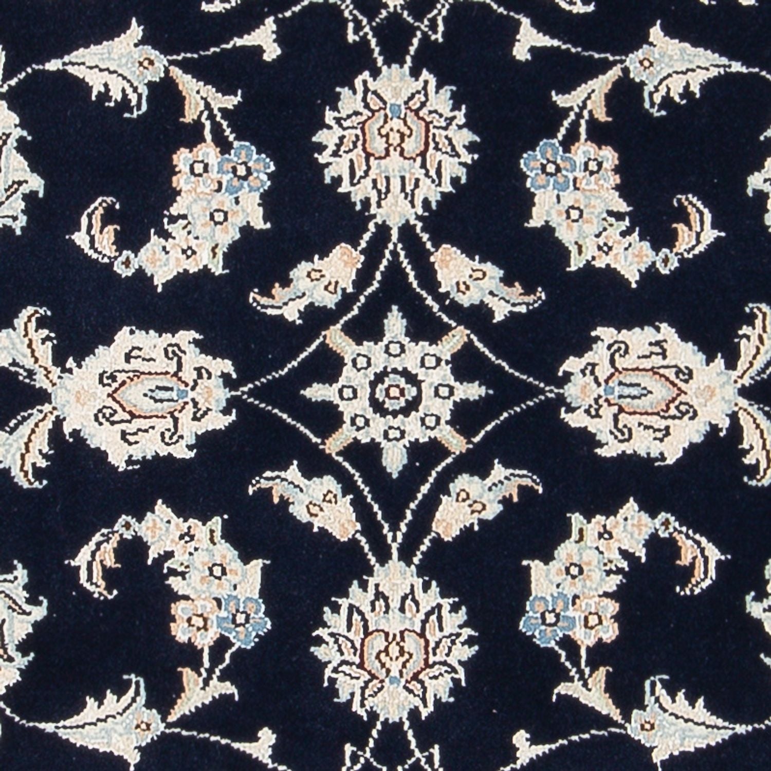 Tappeto Persero - Nain - Premio - 124 x 82 cm - blu scuro