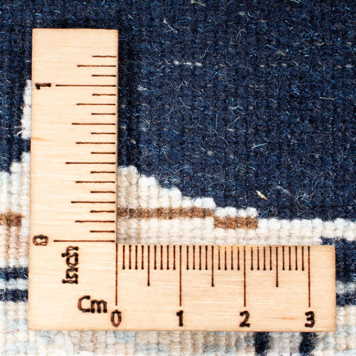 Tappeto Persero - Nain - Premio - 124 x 82 cm - blu scuro