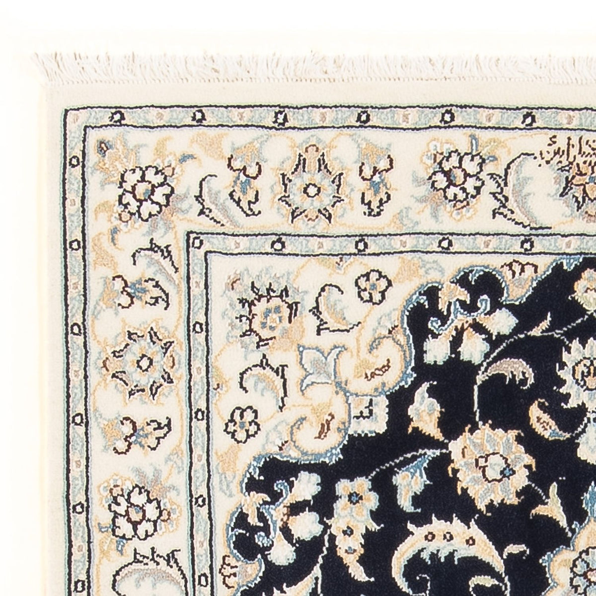 Tappeto Persero - Nain - Premio - 118 x 80 cm - blu scuro