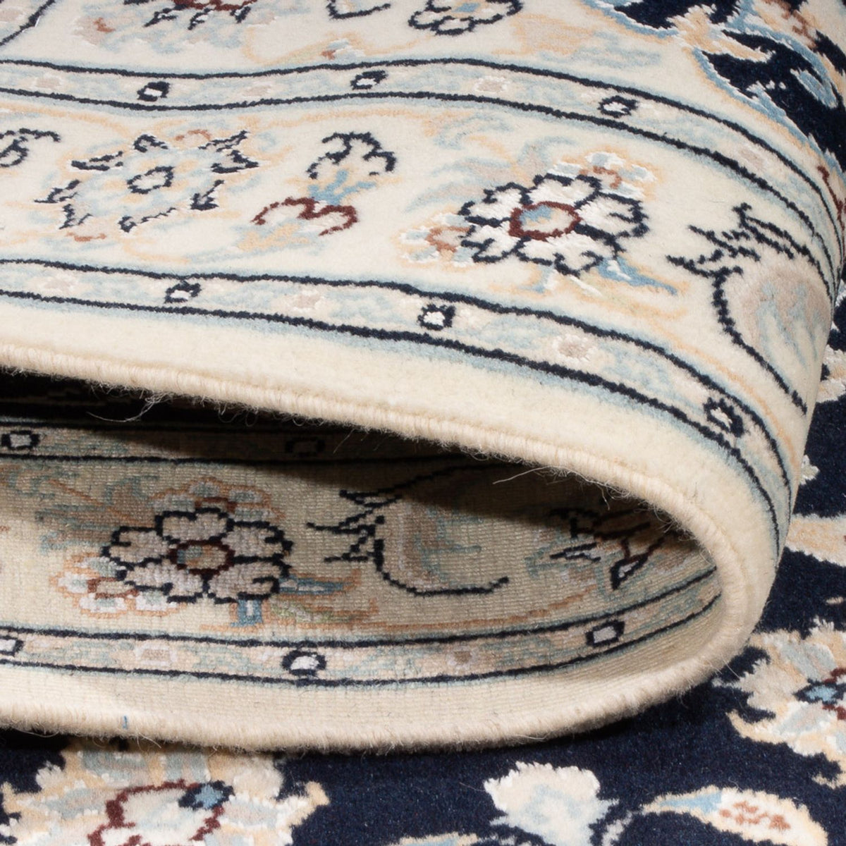 Tappeto Persero - Nain - Premio - 118 x 80 cm - blu scuro