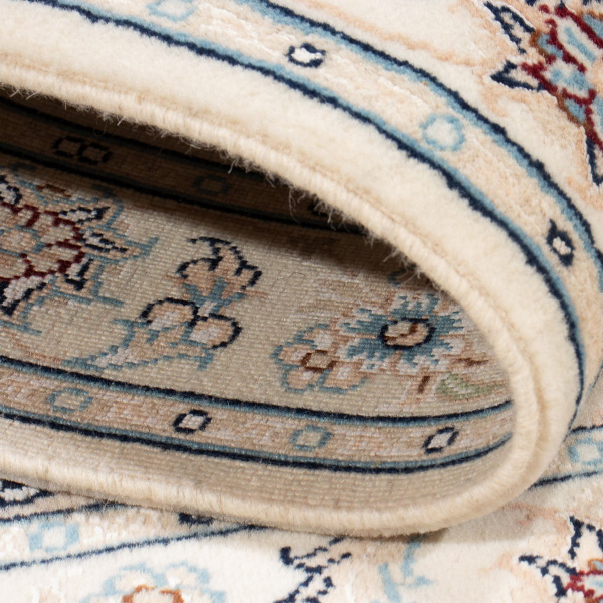 Tappeto Persero - Nain - Premio - 117 x 80 cm - crema