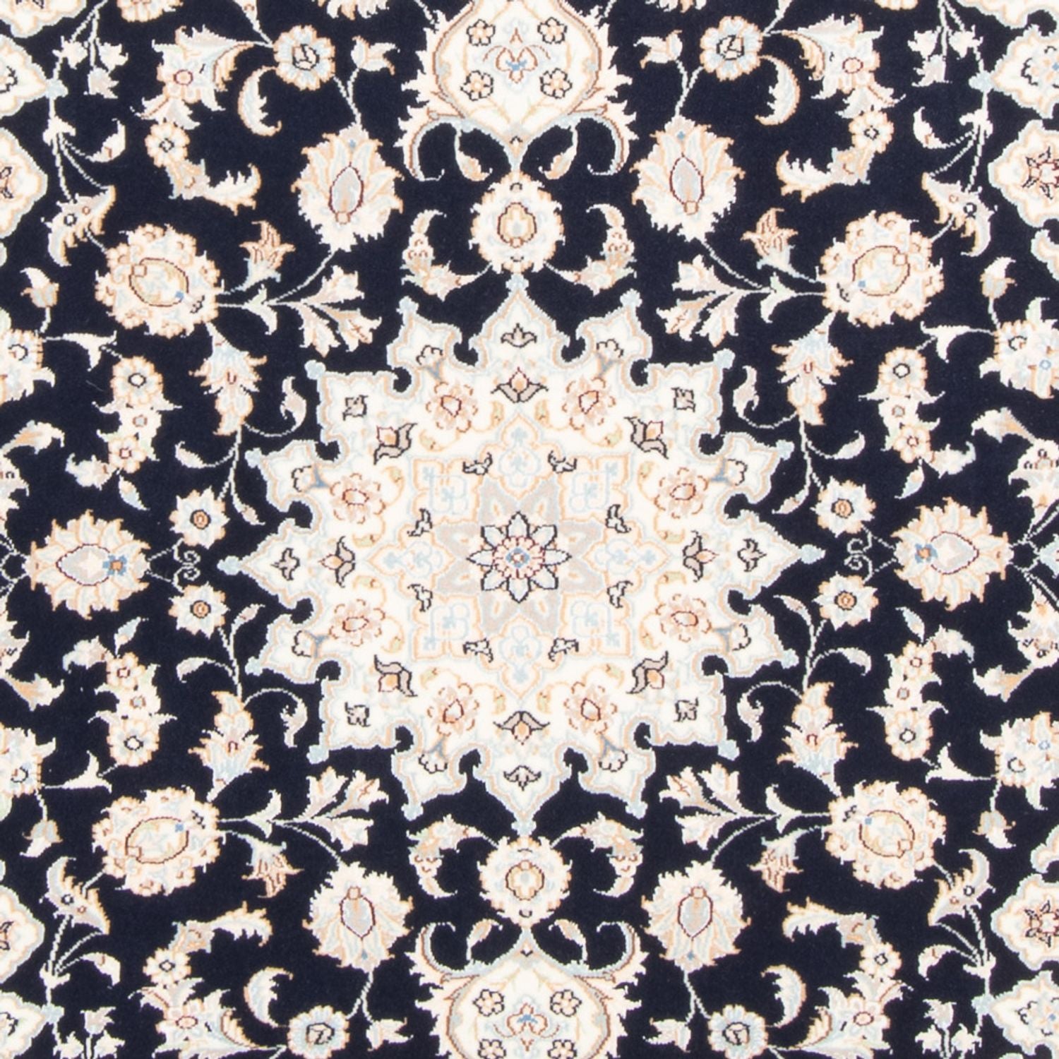Tappeto Persero - Nain - Reale - 173 x 118 cm - blu scuro