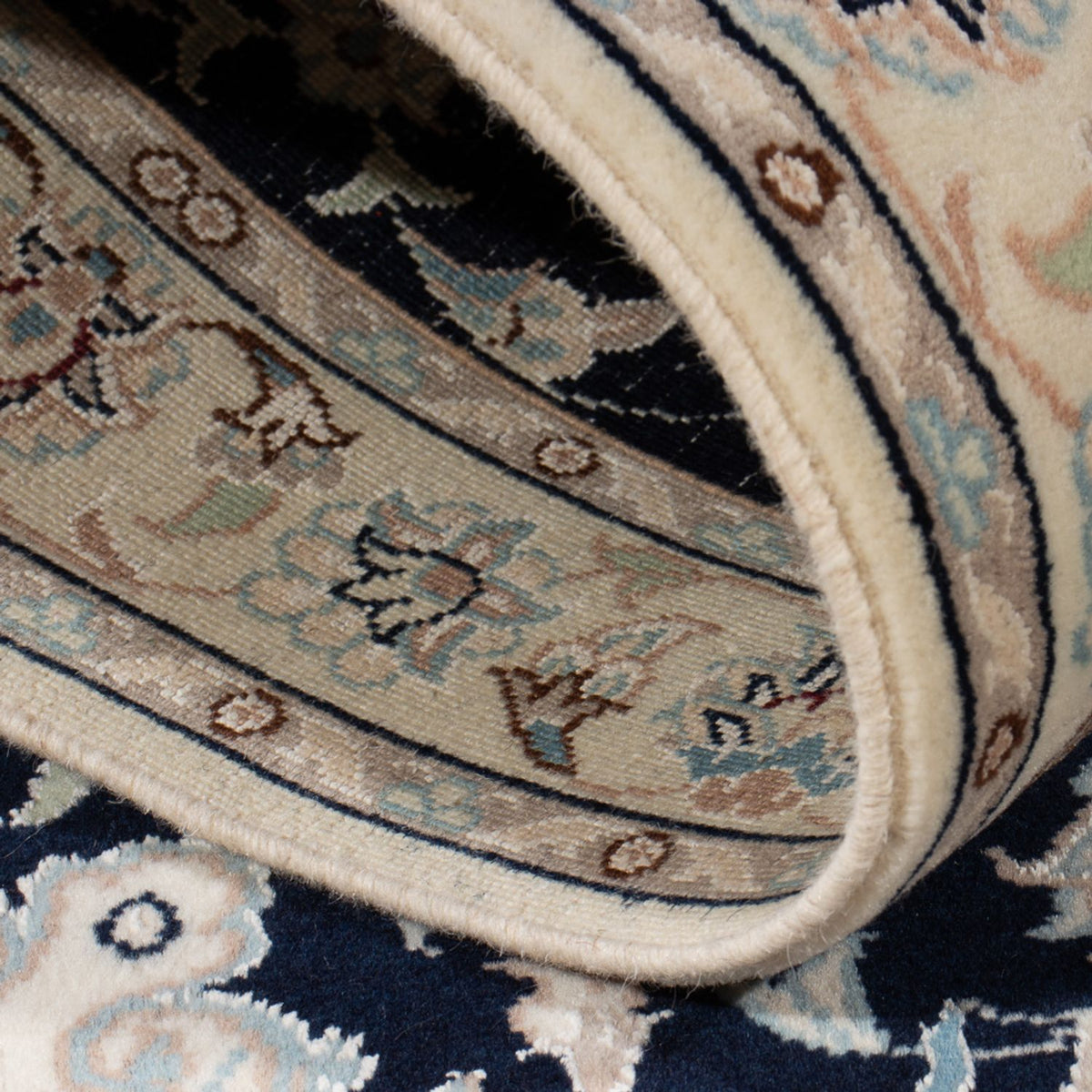 Tappeto Persero - Nain - Premio - 137 x 73 cm - blu scuro