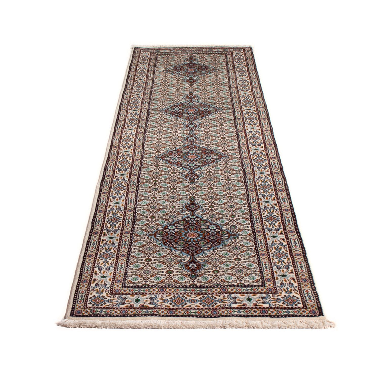 Tappeto corsia Tappeto Persero - Classico - 298 x 77 cm - crema