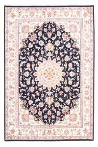 Tappeto Persero - Tabriz - Reale - 236 x 169 cm - blu scuro