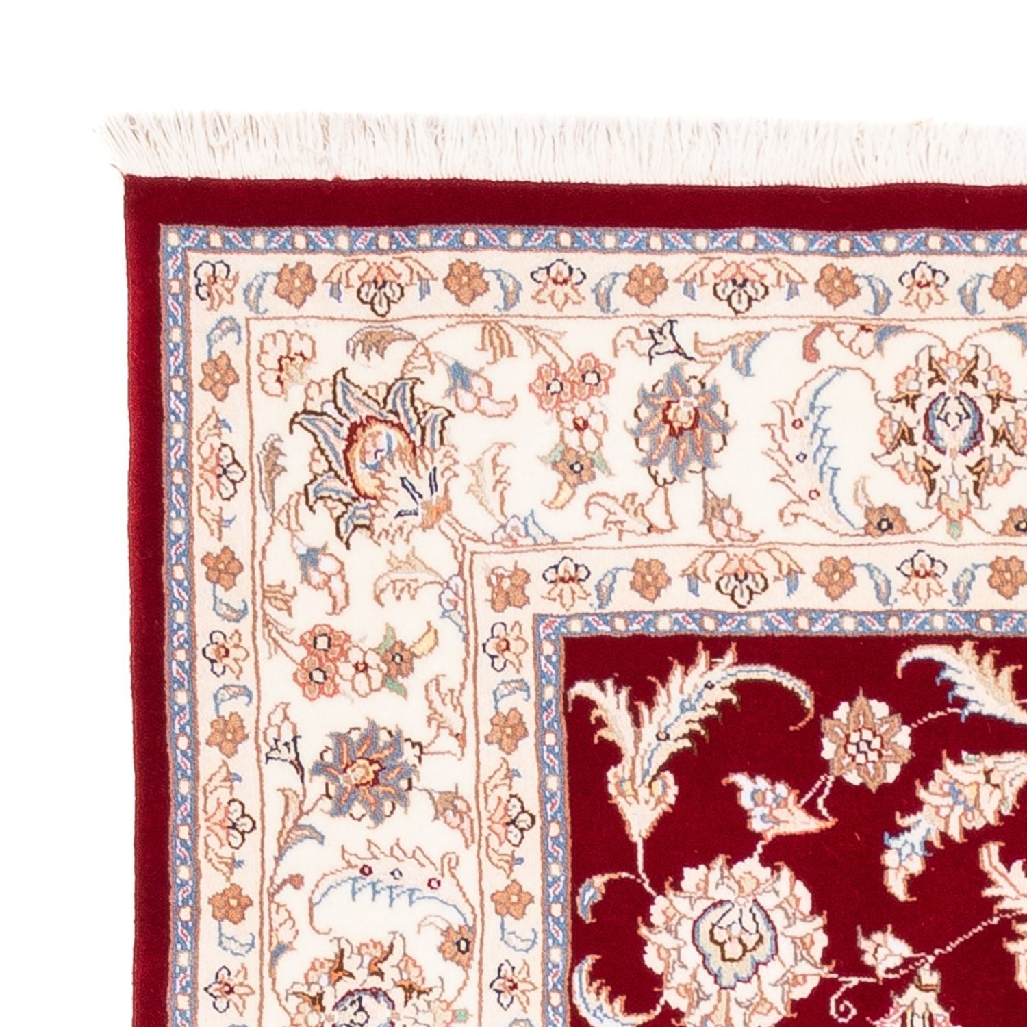 Tappeto Persero - Tabriz - 199 x 147 cm - rosso
