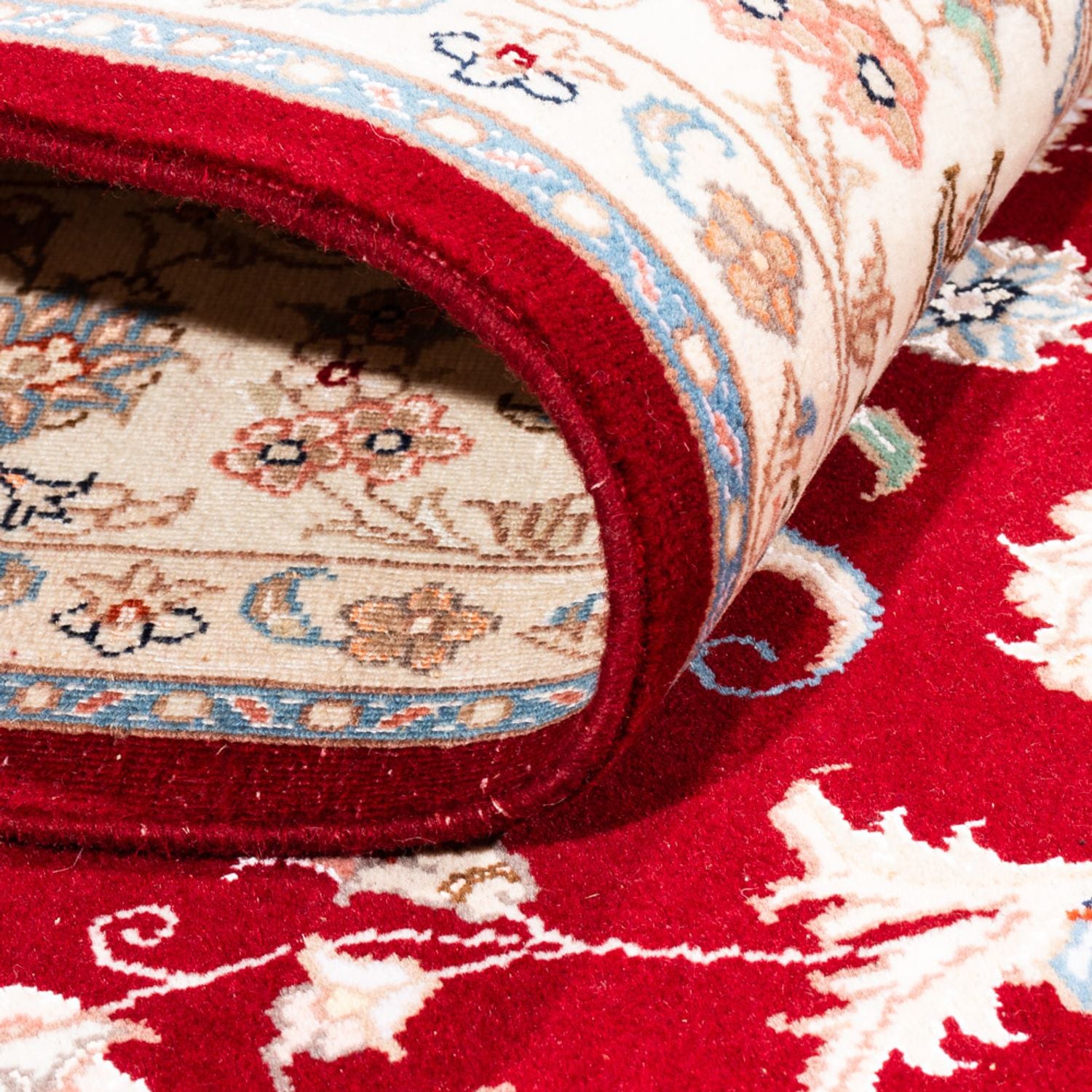 Tappeto Persero - Tabriz - 199 x 147 cm - rosso