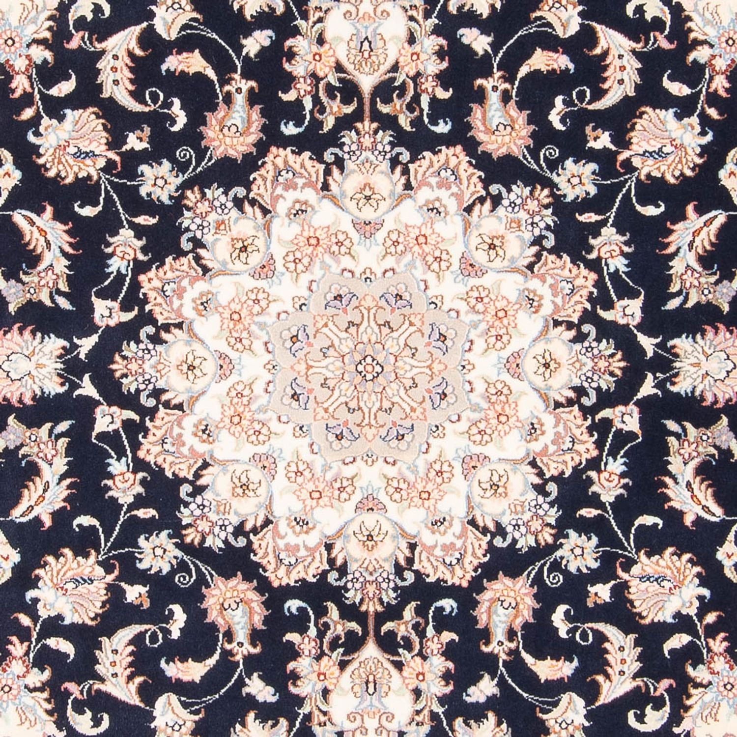 Tappeto Persero - Tabriz - Reale - 197 x 149 cm - blu scuro