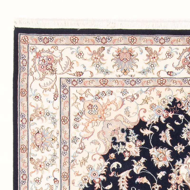 Tappeto Persero - Tabriz - Reale - 197 x 149 cm - blu scuro