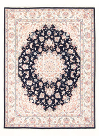 Tappeto Persero - Tabriz - Reale - 203 x 150 cm - blu scuro