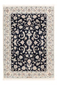 Tappeto Persero - Nain - Premio - 154 x 107 cm - blu scuro