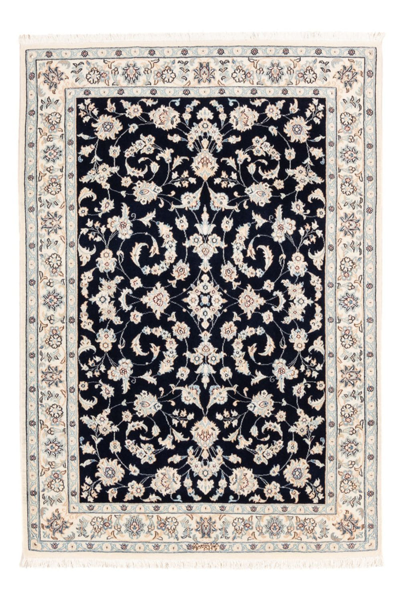 Tappeto Persero - Nain - Premio - 154 x 107 cm - blu scuro