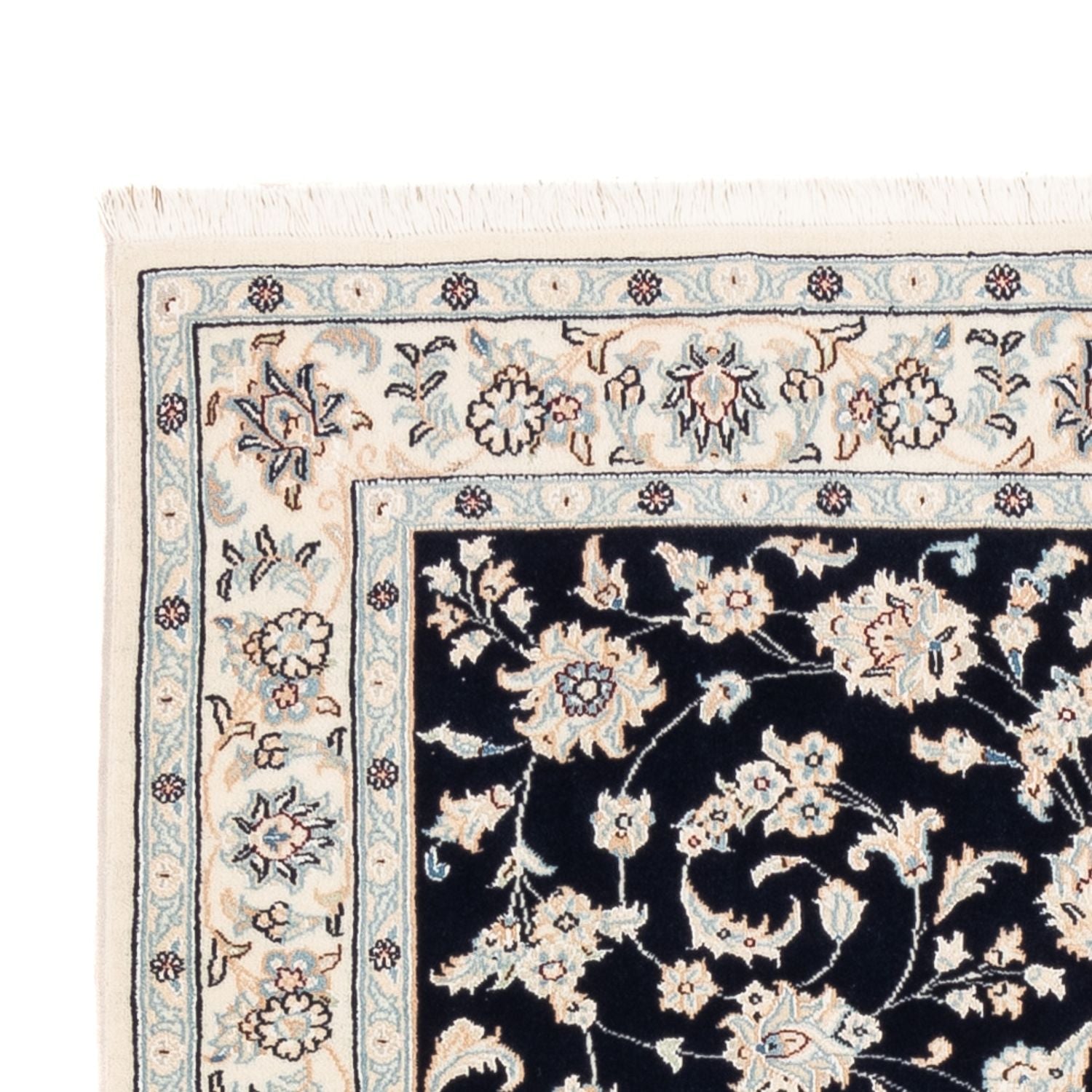 Tappeto Persero - Nain - Premio - 154 x 107 cm - blu scuro