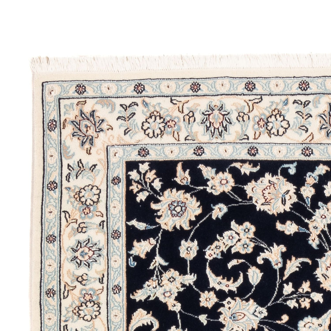 Tappeto Persero - Nain - Premio - 154 x 107 cm - blu scuro