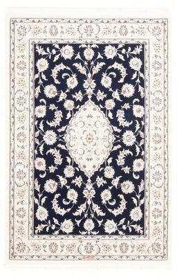 Tappeto Persero - Nain - Reale - 155 x 105 cm - blu scuro