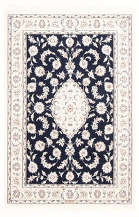 Tappeto Persero - Nain - Reale - 155 x 105 cm - blu scuro