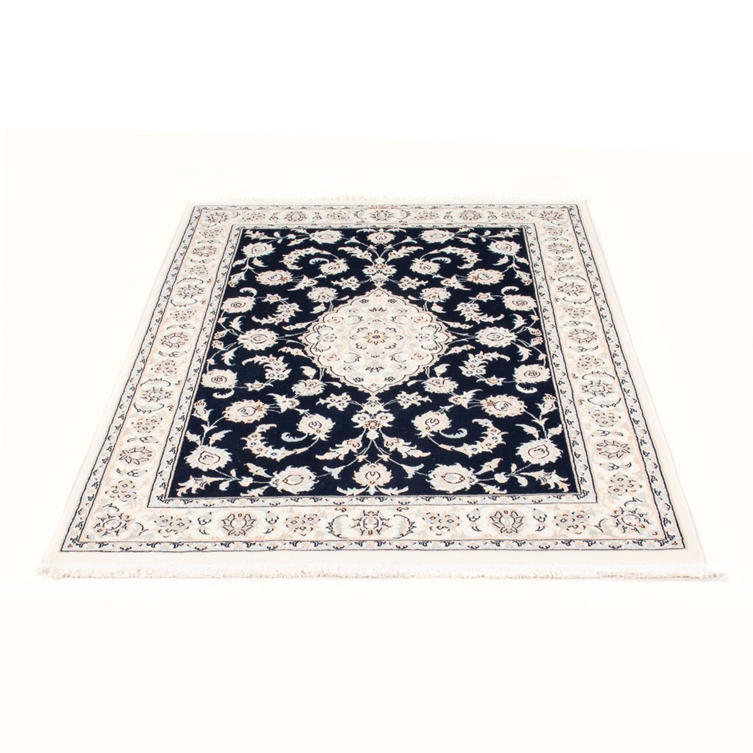 Tappeto Persero - Nain - Reale - 155 x 105 cm - blu scuro