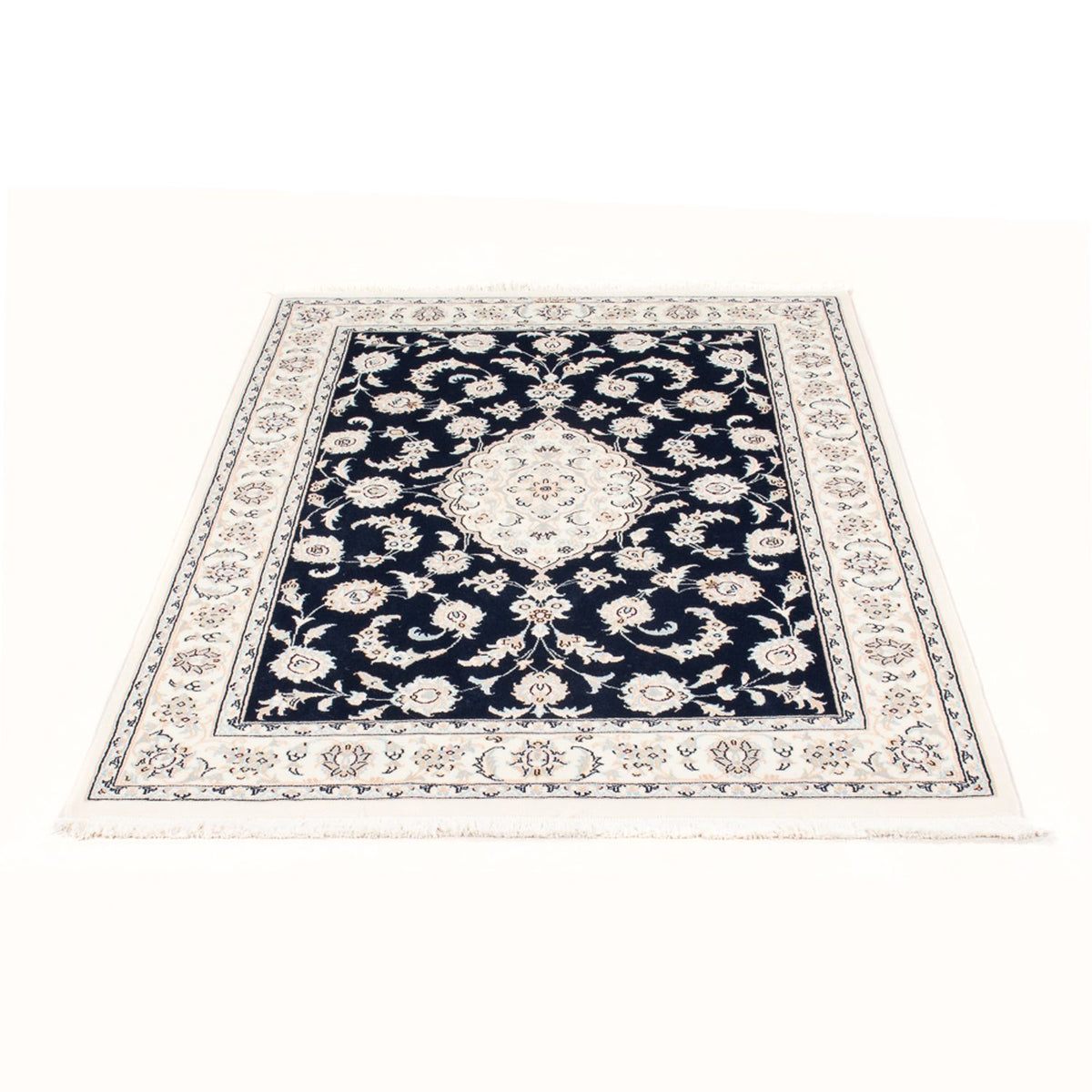 Tappeto Persero - Nain - Reale - 155 x 105 cm - blu scuro