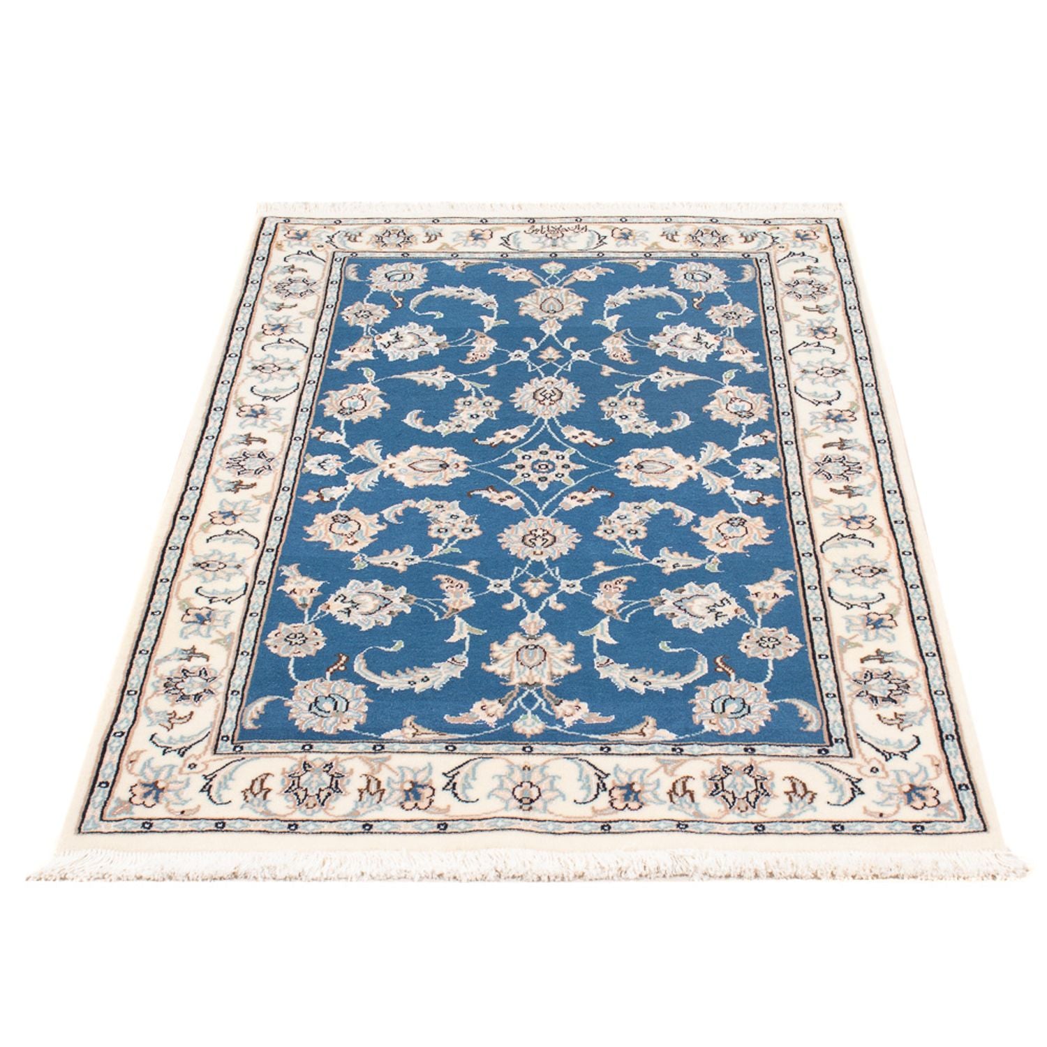 Tappeto Persero - Nain - Premio - 120 x 77 cm - blu chiaro