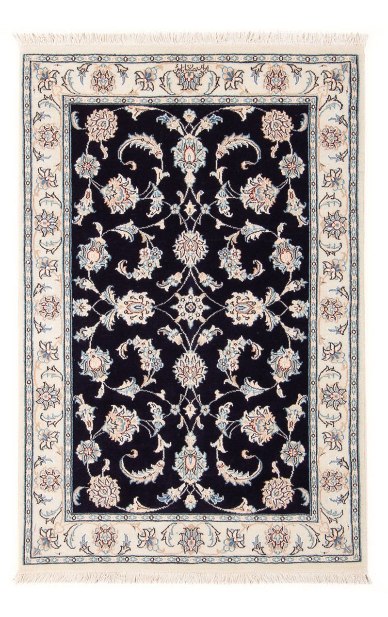 Tappeto Persero - Nain - Premio - 125 x 80 cm - blu scuro