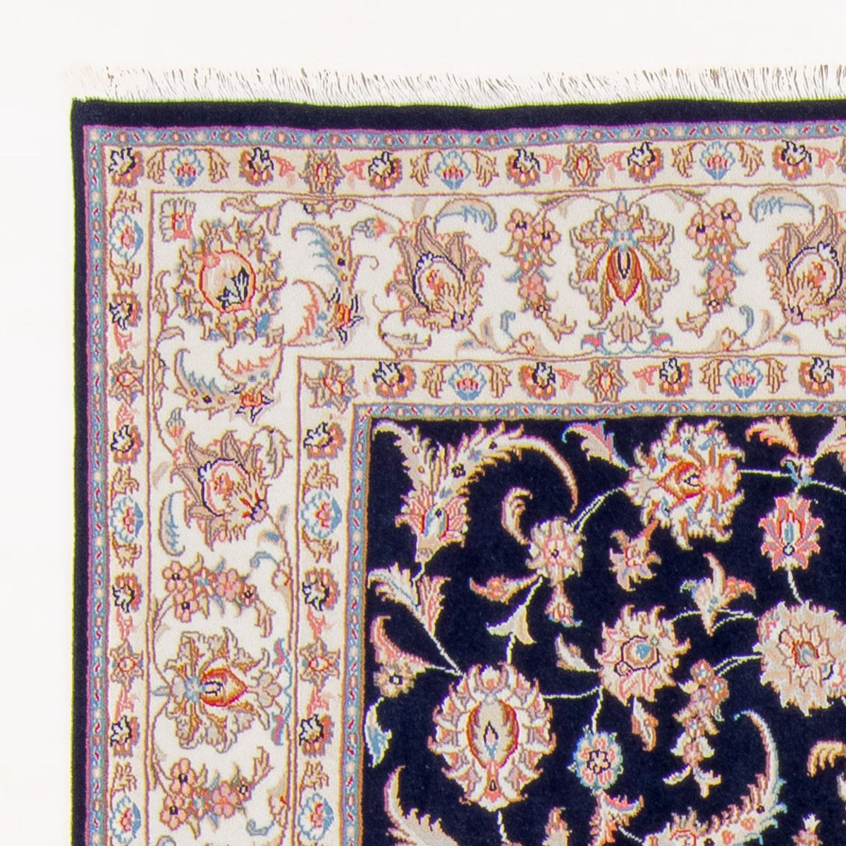 Tappeto Persero - Tabriz - Reale - 236 x 166 cm - blu scuro