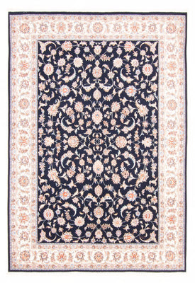 Tappeto Persero - Tabriz - Reale - 245 x 170 cm - blu scuro