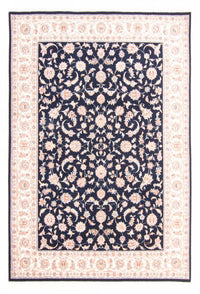 Tappeto Persero - Tabriz - Reale - 234 x 167 cm - blu scuro
