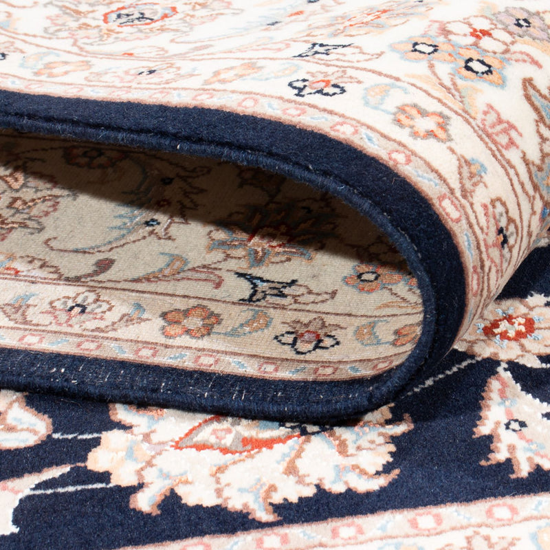 Tappeto Persero - Tabriz - Reale - 197 x 149 cm - blu scuro