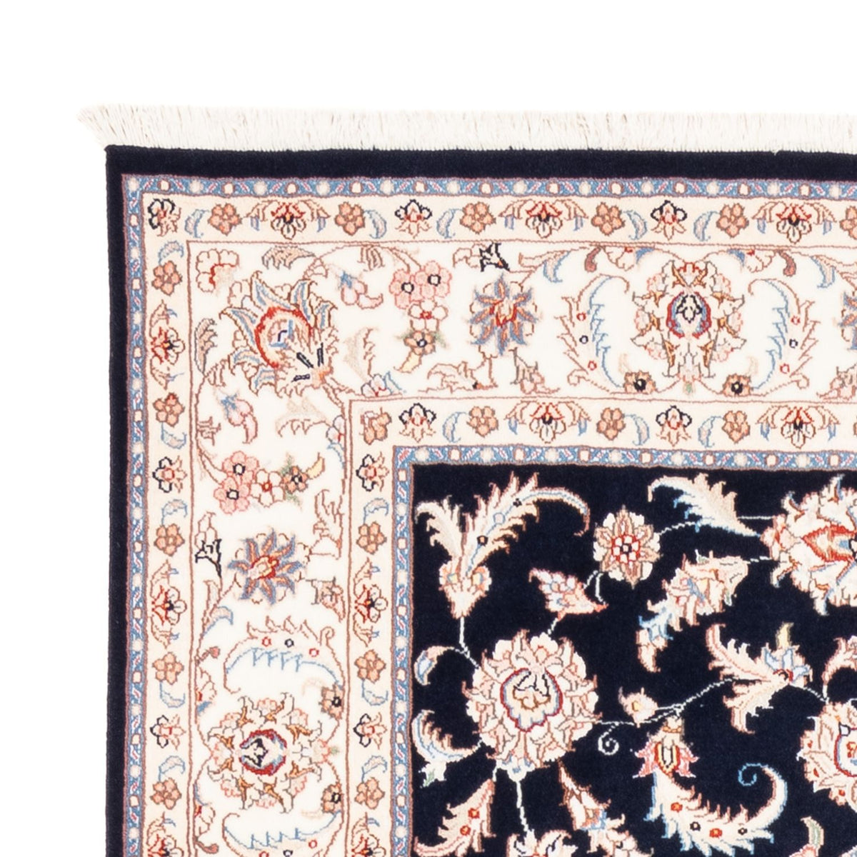Tappeto Persero - Tabriz - 200 x 149 cm - blu scuro