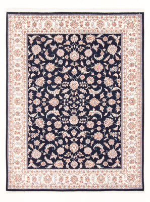 Tappeto Persero - Tabriz - Reale - 196 x 150 cm - blu scuro