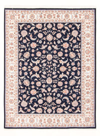 Tappeto Persero - Tabriz - Reale - 196 x 150 cm - blu scuro