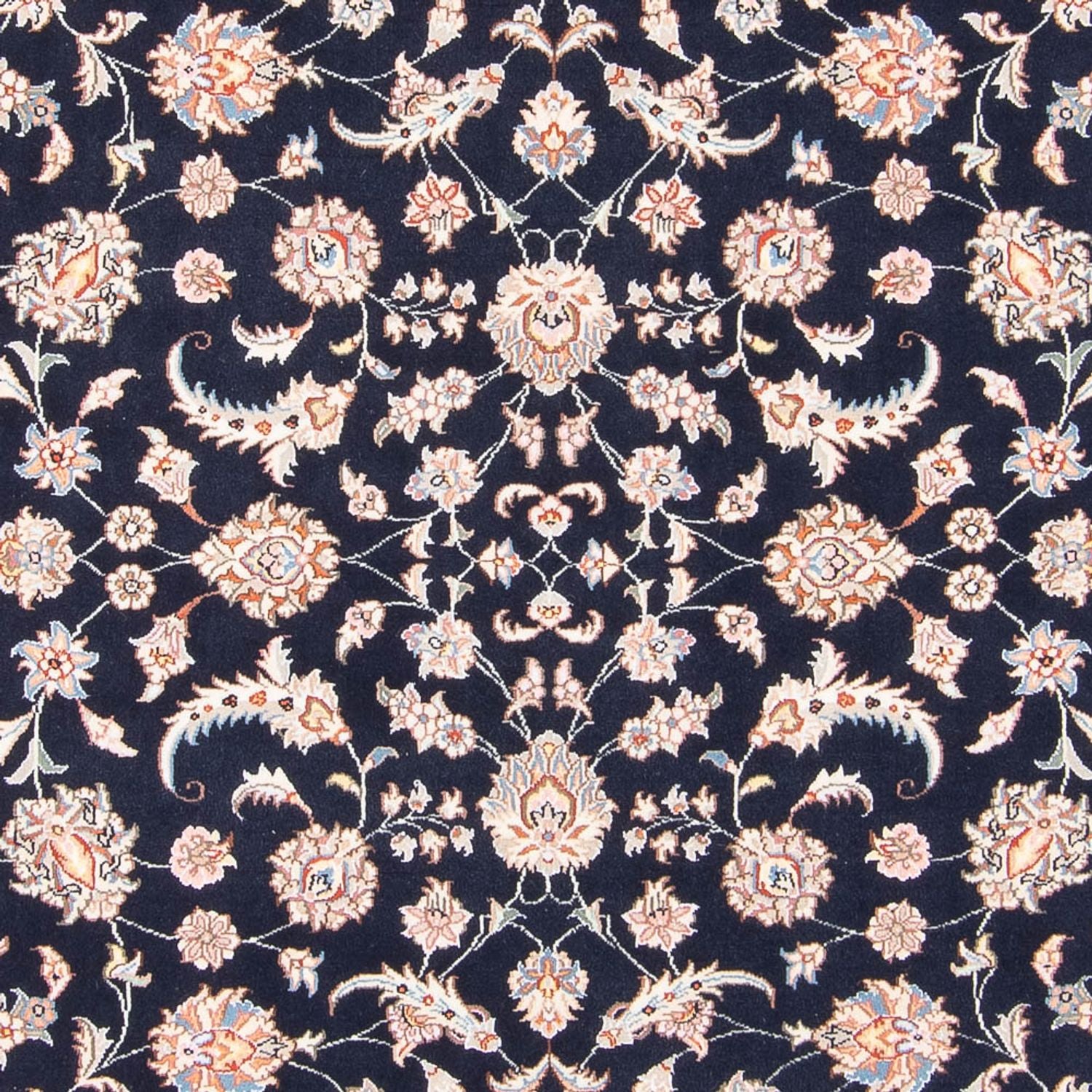 Tappeto Persero - Tabriz - Reale - 196 x 150 cm - blu scuro